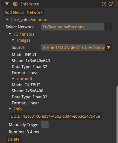 inference settings