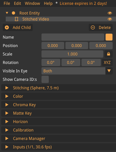 stitched video overview