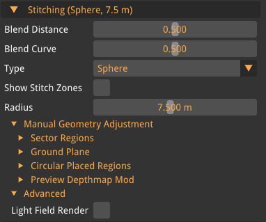 stitched video stitching